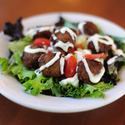 Falafel on Greens  